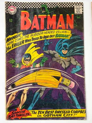 Batman #188 (1966) 1st app. The Eraser