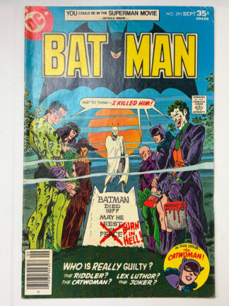 Batman #291 (1977) - Cover