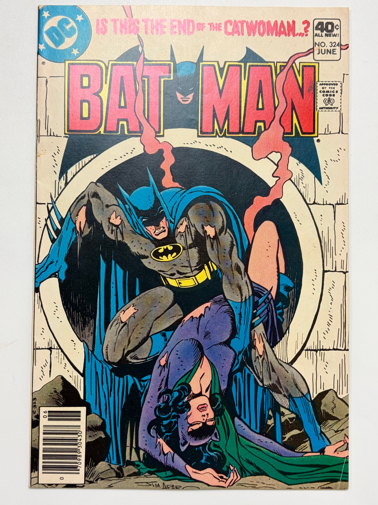 Batman #324 (1980) - Cover