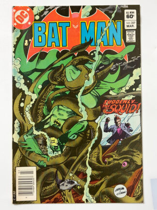 Batman #357 (1983) 1st cameo app. Jason Todd, 2nd cameo app. Killer Croc - Cover