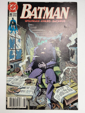 Batman #450 (1990) 1st app. Curtis Base