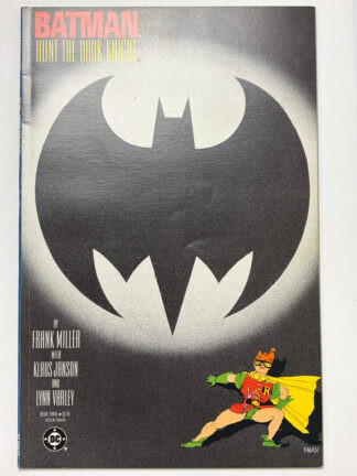 Batman: The Dark Knight Returns #3 (1986) 1st cover app. Robin (Carrie Kelley), Death of Joker
