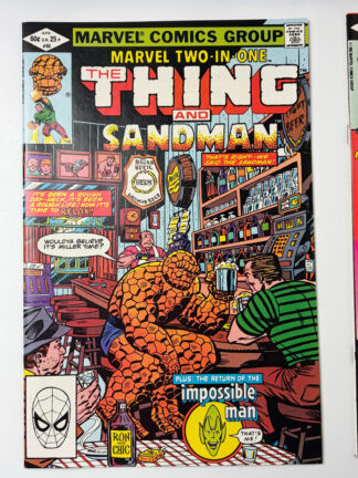 Marvel Two-In-One #86 (1982) Origin of Sandman
