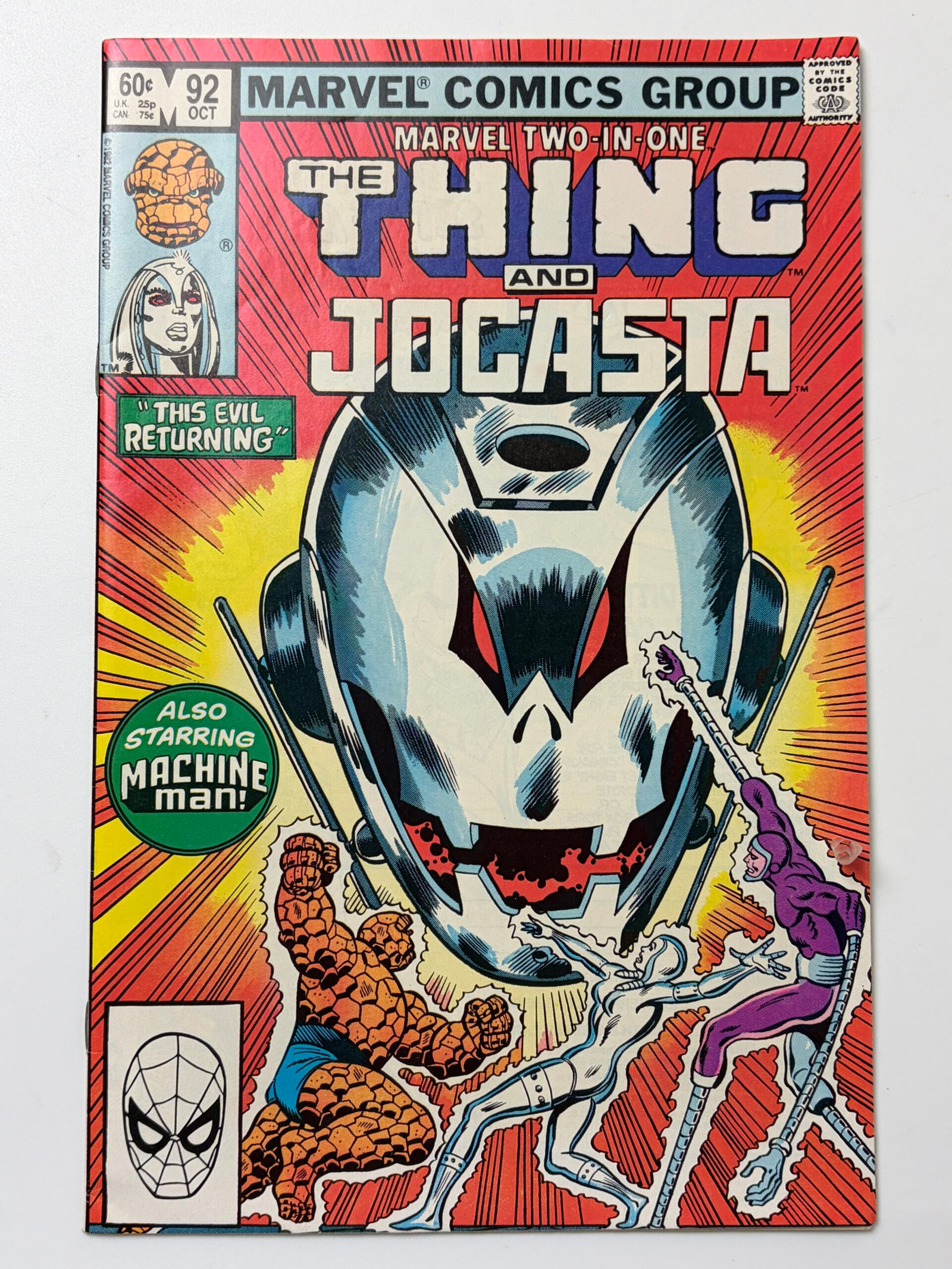 Marvel Two-In-One #92 (1982)
