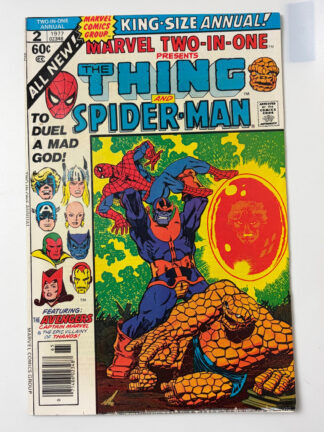 Marvel Two-in-One Annual #2 (1977) Death of Thanos