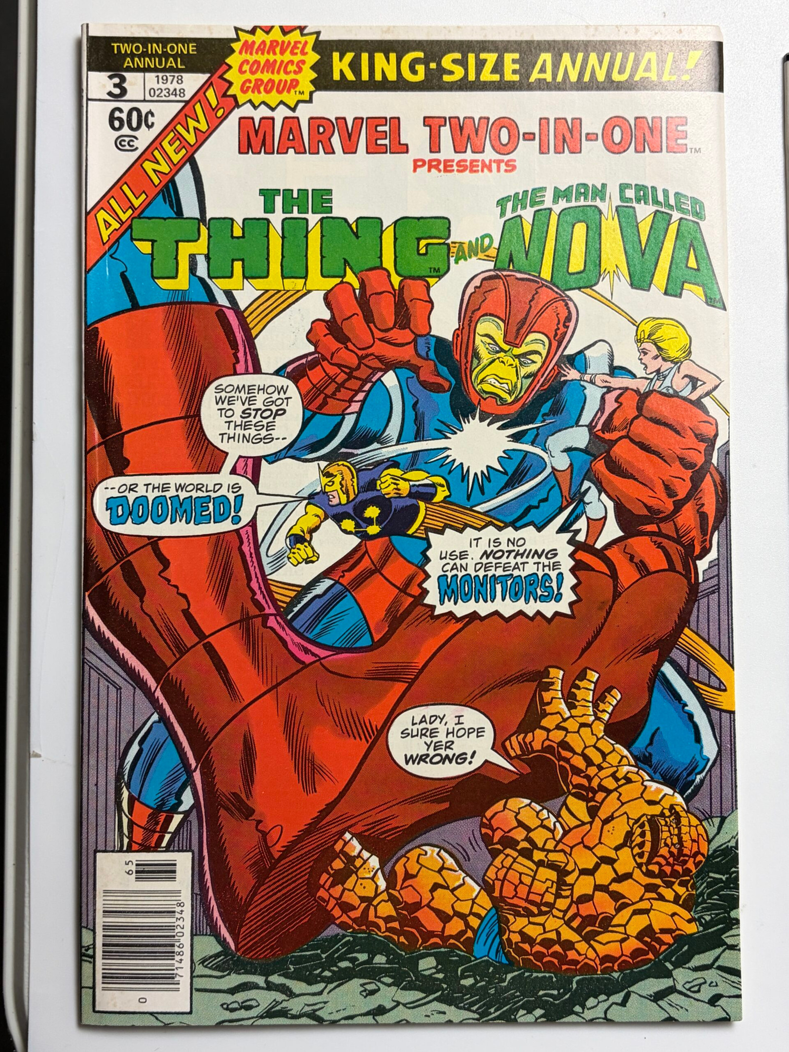Marvel Two-in-One Annual #3 (1978)