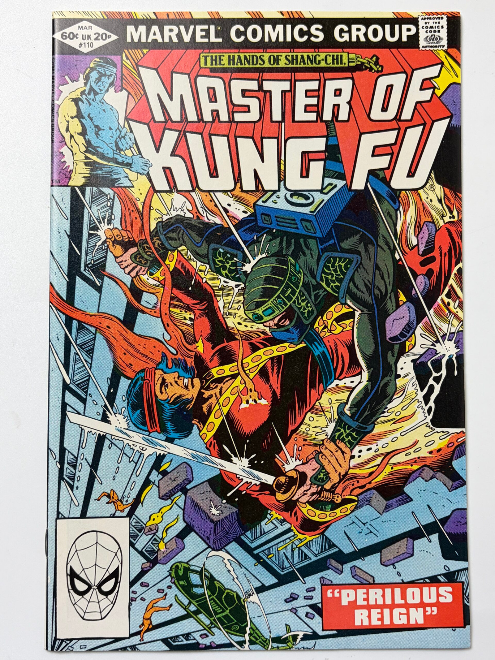Master of Kung Fu #110 (1982) 1st app. of Ghost Maker