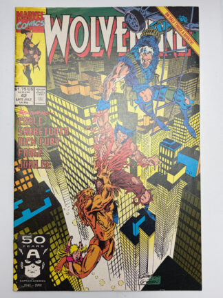 Wolverine #42 (1991) Sabretooth proven not to be Wolverine's father