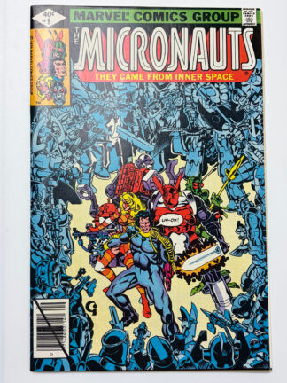 Micronauts #9 (1979) 1st app. Cilicia