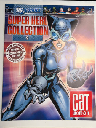 DC Superhero Figurine Collection Magazine #9 (2009) Metal figure not included, just magazine