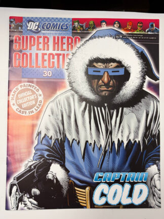 DC Superhero Figurine Collection Magazine #30 (2009) Captain Cold; Metal figure not included, just magazine