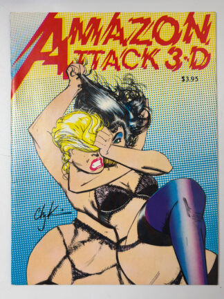 Amazon Attack 3-D #1 (1990) 3D glasses included