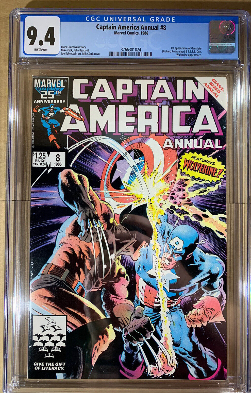 Captain America Annual #8 (1986)
