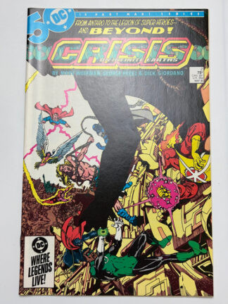Crisis On Infinite Earths #2 (1985) 1st cameo app. Anti-Monitor