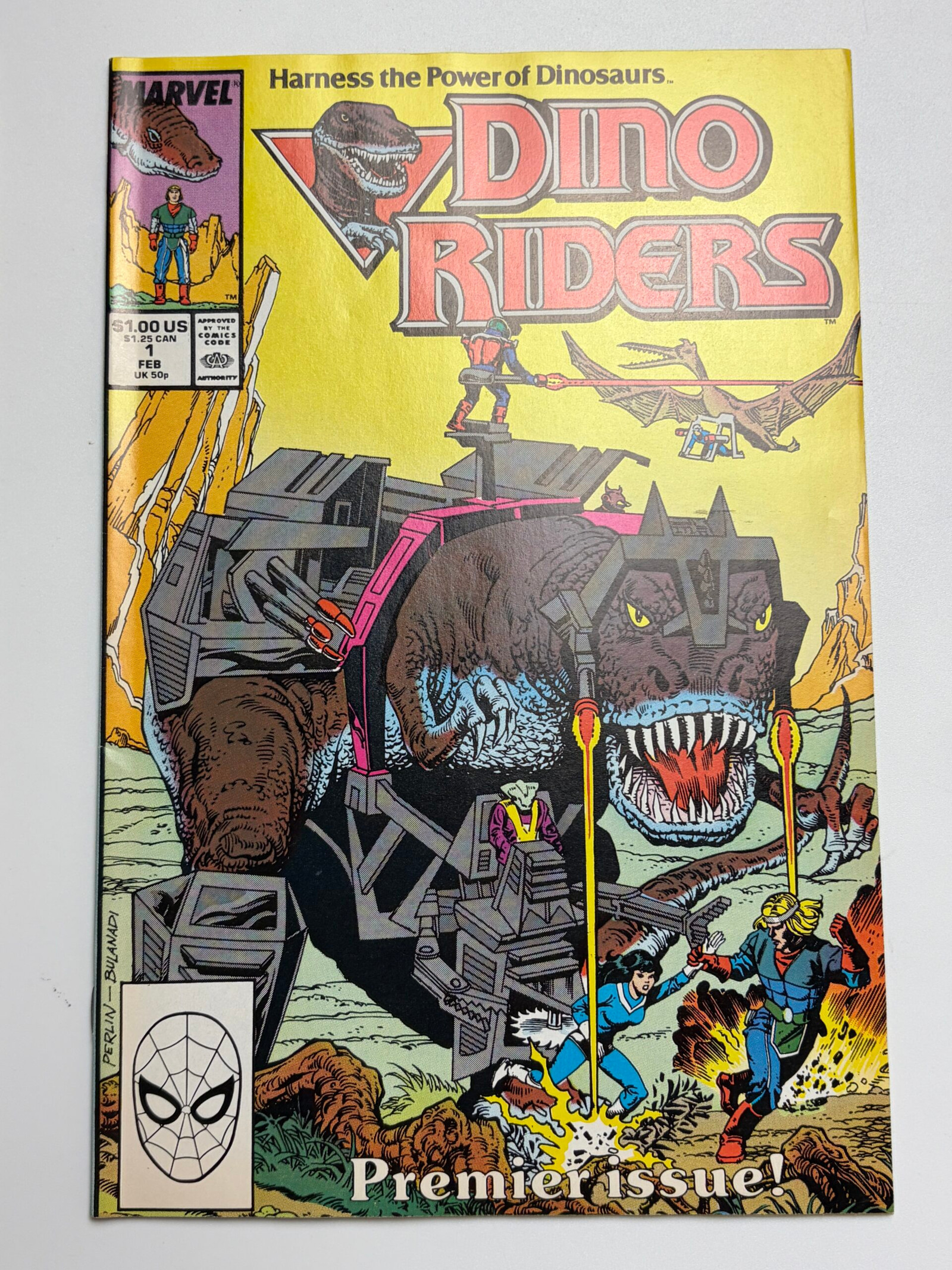 Dino Riders #1 (1989)