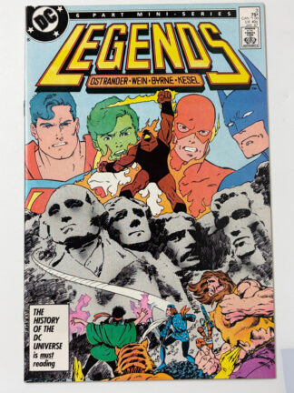 Legends #3 (1987) 1st team app. New Suicide Squad, Debut of the Warhounds
