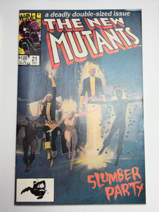 New Mutants #21 (1984) Origin & 1st full app. Warlock, 1st app. Mirage (Danielle Moonstar), 1st app. Magik (Illyana Rasputin)