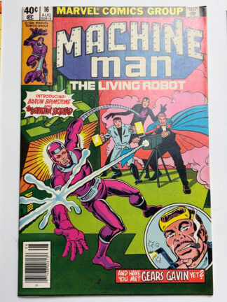 Machine Man #16 (1980) 1st app. of Baron Brimstone