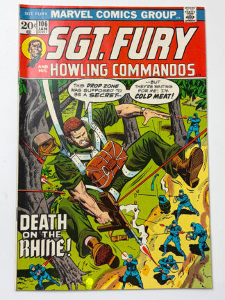Sgt. Fury and His Howling Commandos #106 (1973)