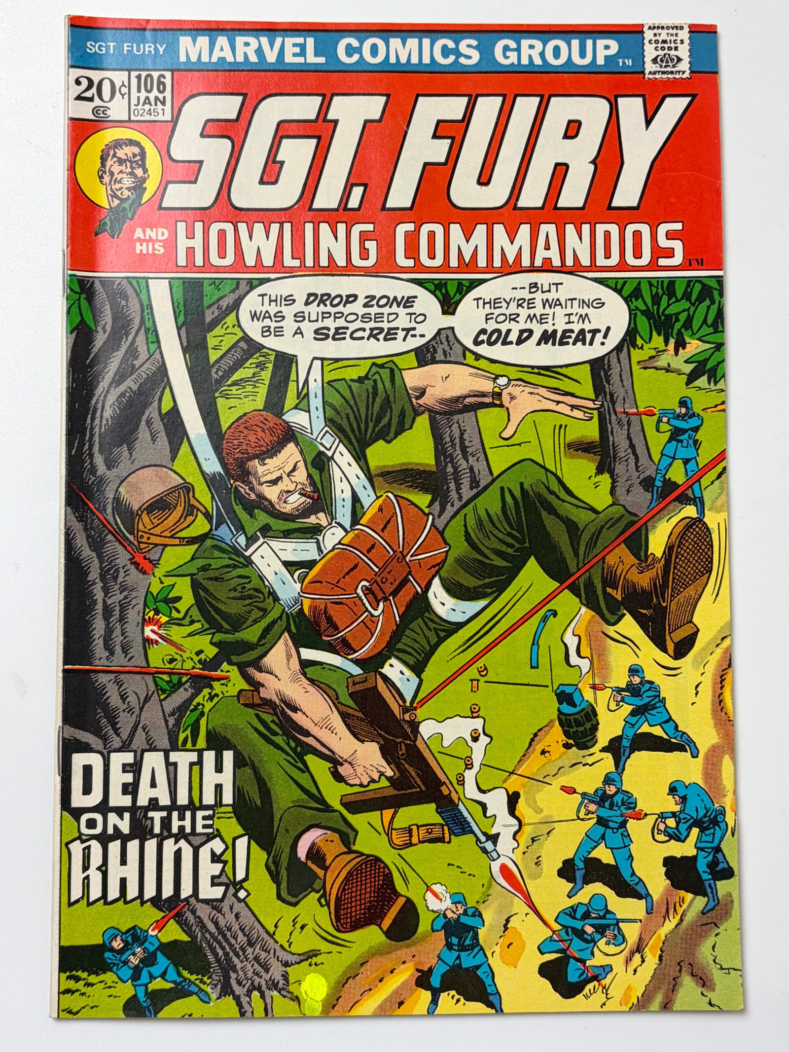 Sgt. Fury and His Howling Commandos #106 (1973)