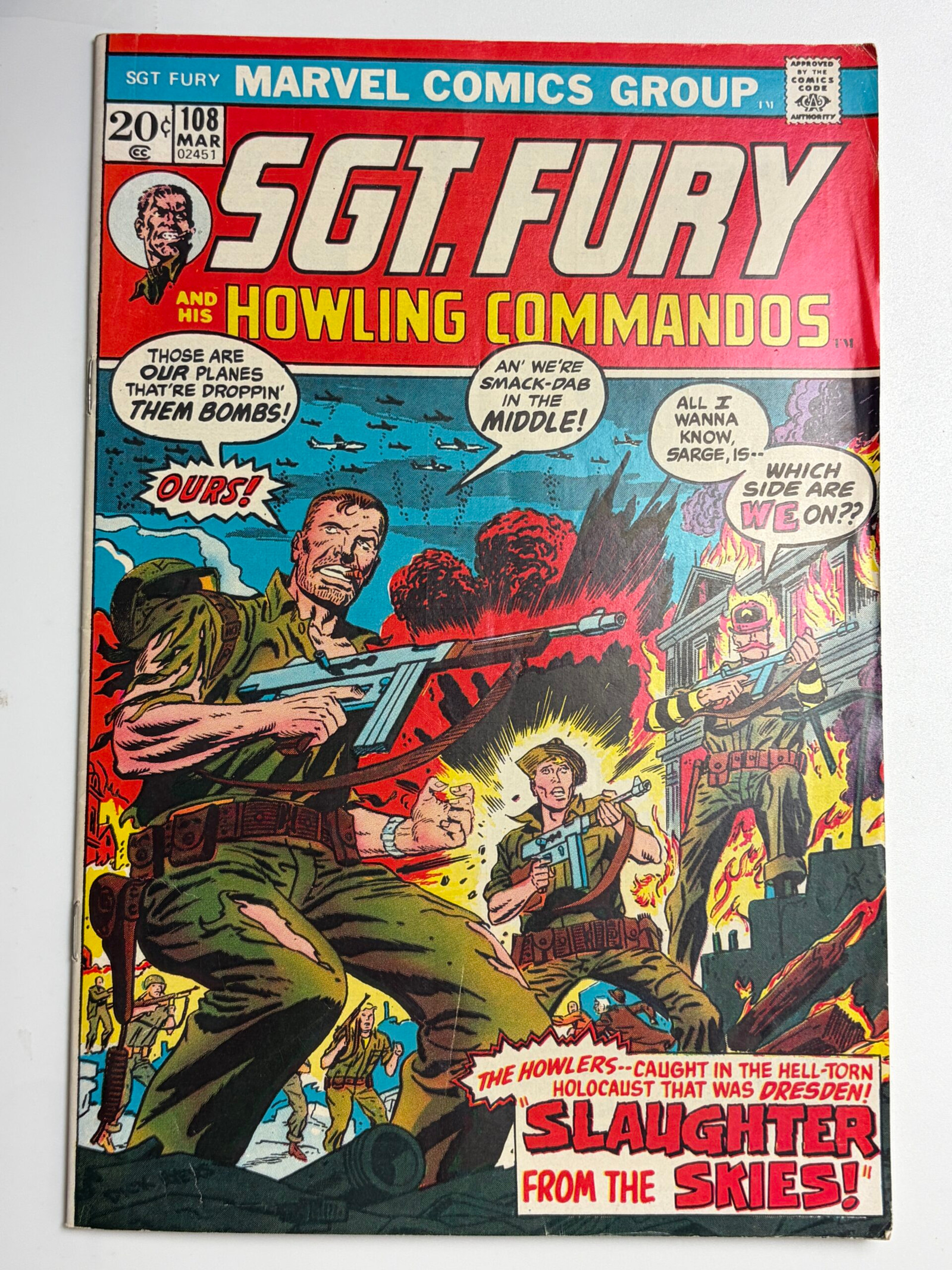 Sgt. Fury and His Howling Commandos #108 (1973)