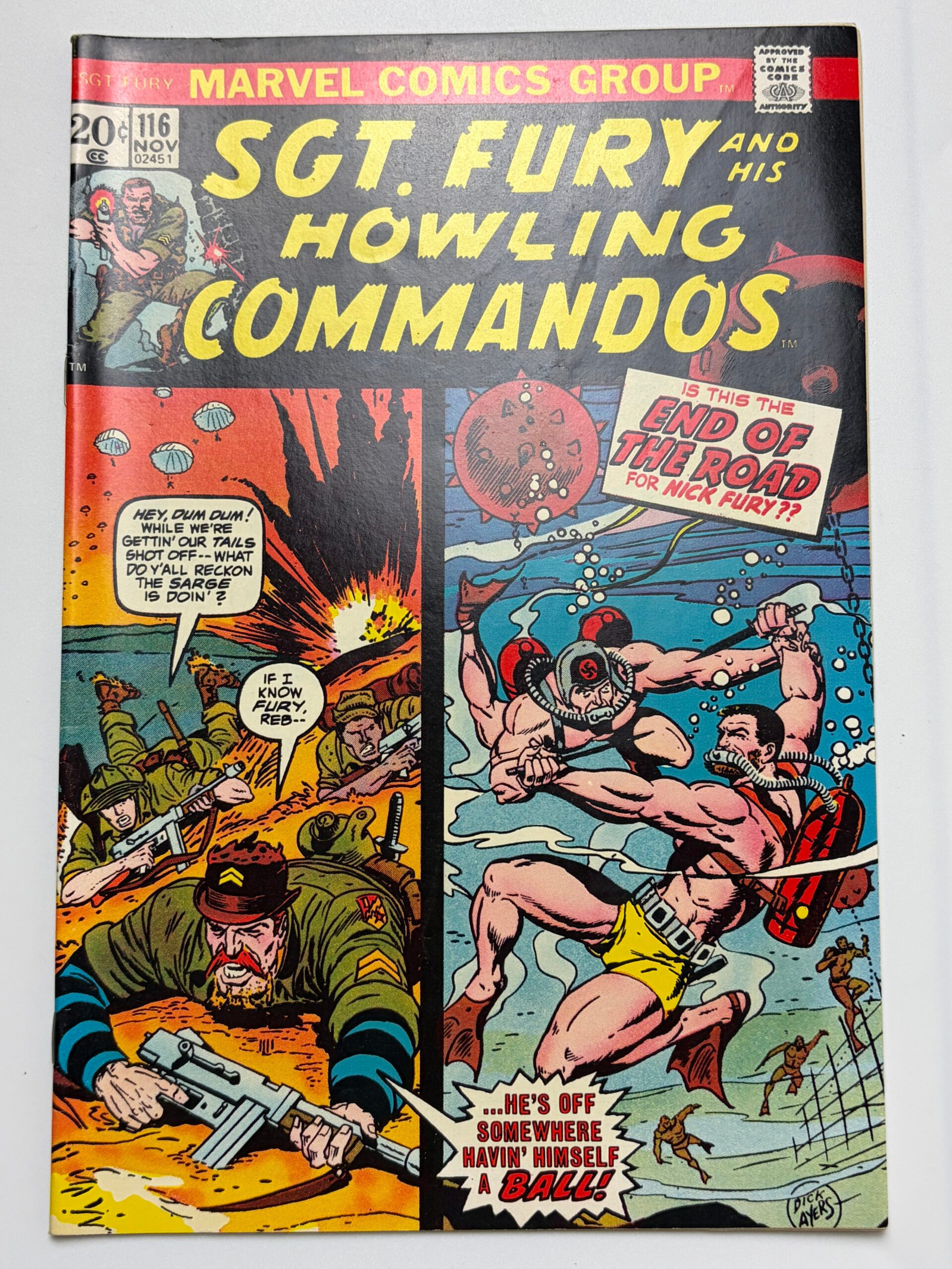 Sgt. Fury and His Howling Commandos #116 (1973)