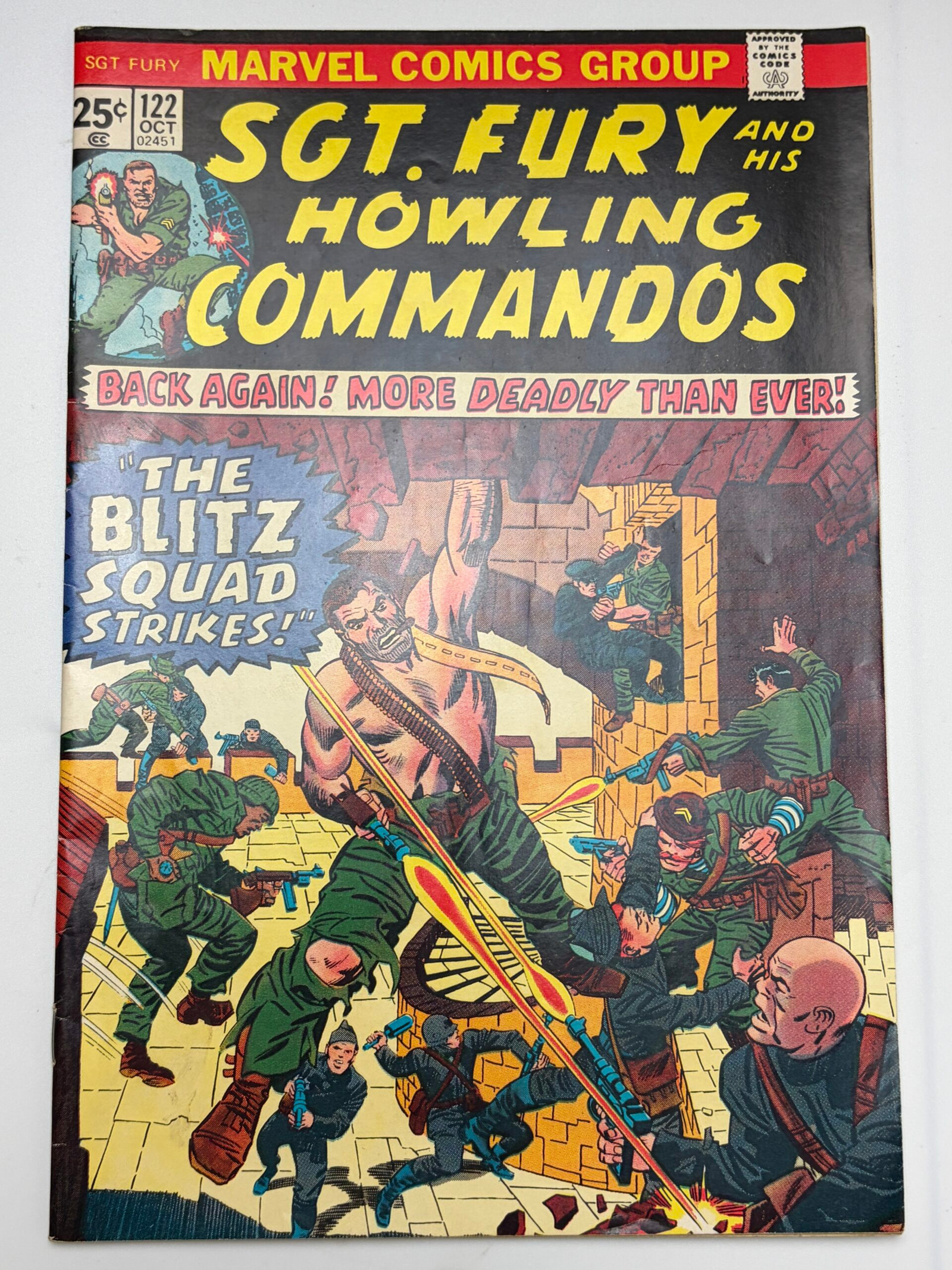 Sgt. Fury and His Howling Commandos #122 (1974)
