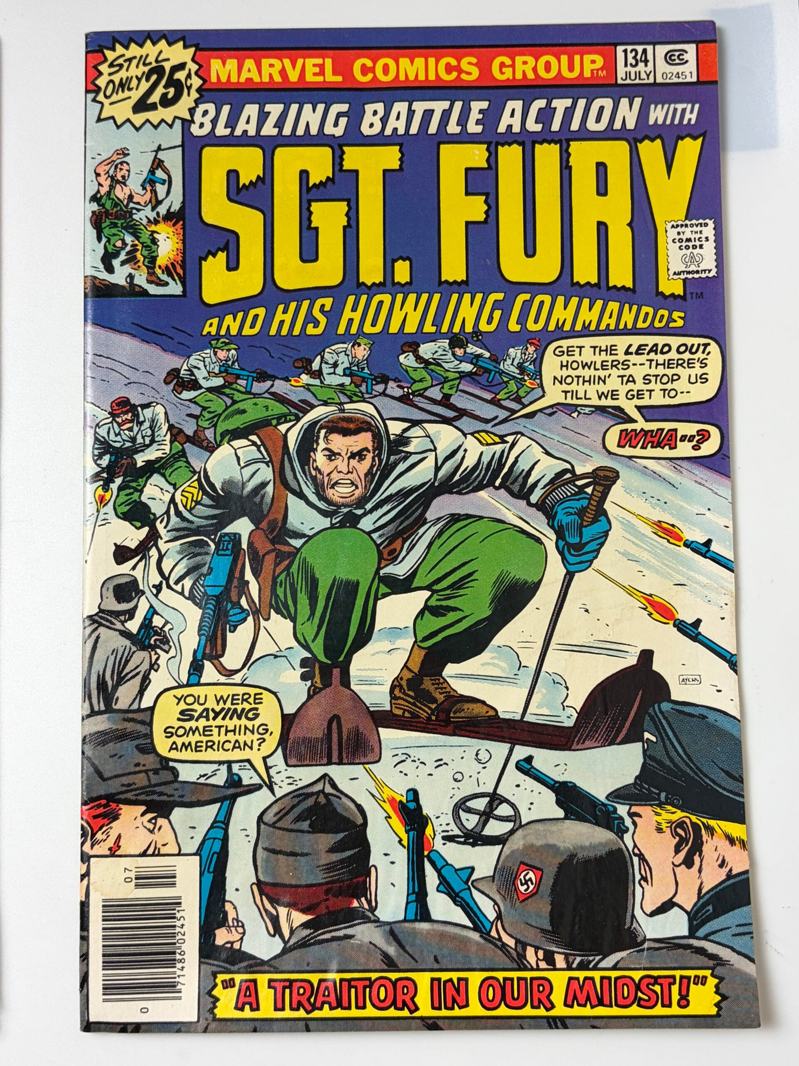 Sgt. Fury and His Howling Commandos #134 (1976)