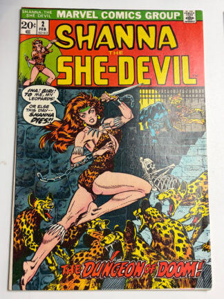 Shanna, The She-Devil #2 (1973) 2nd app. Shanna the She Devil