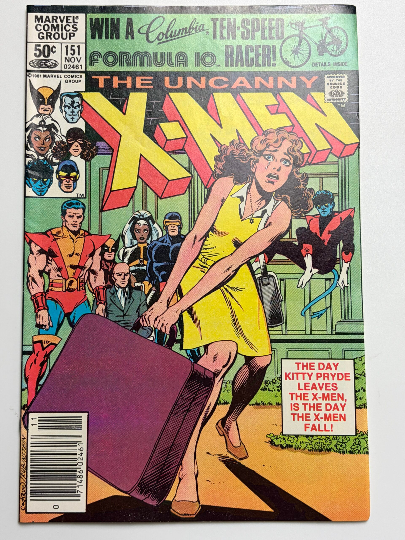 Uncanny X-Men #151 (1981) Debut of the Sentinels MK IV