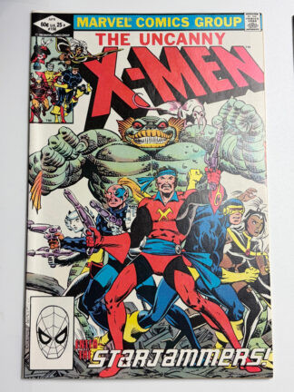 Uncanny X-Men #156 (1982) Origin of Corsair, 1st app. Acanti