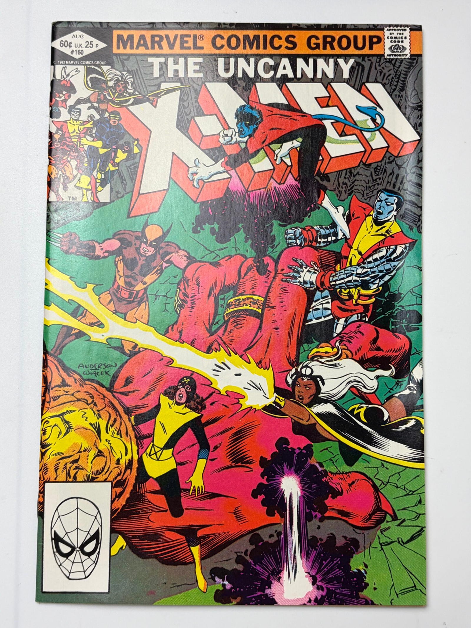 Uncanny X-Men #160 (1982) 1st app. Illyana Rasputin as an adolescent, 1st app. S'ym