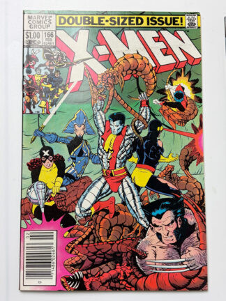 Uncanny X-Men #166 (1983) 1st app. Lockheed (Unnamed), Death of the Brood Queen