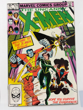 Uncanny X-Men #171 (1983) Rogue joins the X-Men, Debut of Illyana Rasputin's Soulsword