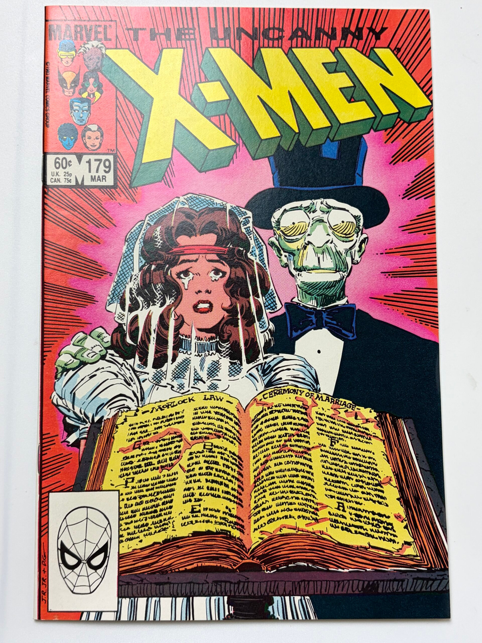 Uncanny X-Men #179 (1984) 1st app. Leech