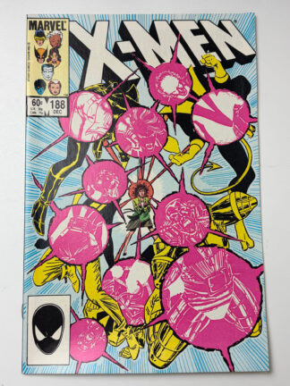 Uncanny X-Men #188 (1984) 1st cameo app. The Adversary (Naze)