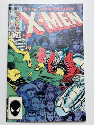 Uncanny X-Men #191 (1985) 1st app. Nimrod
