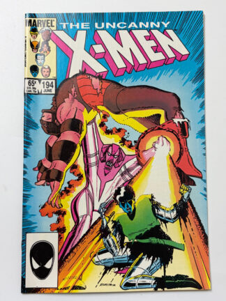 Uncanny X-Men #194 (1985) 1st app. Andrea Von Strucker, 1st app. Andreas Von Strucker