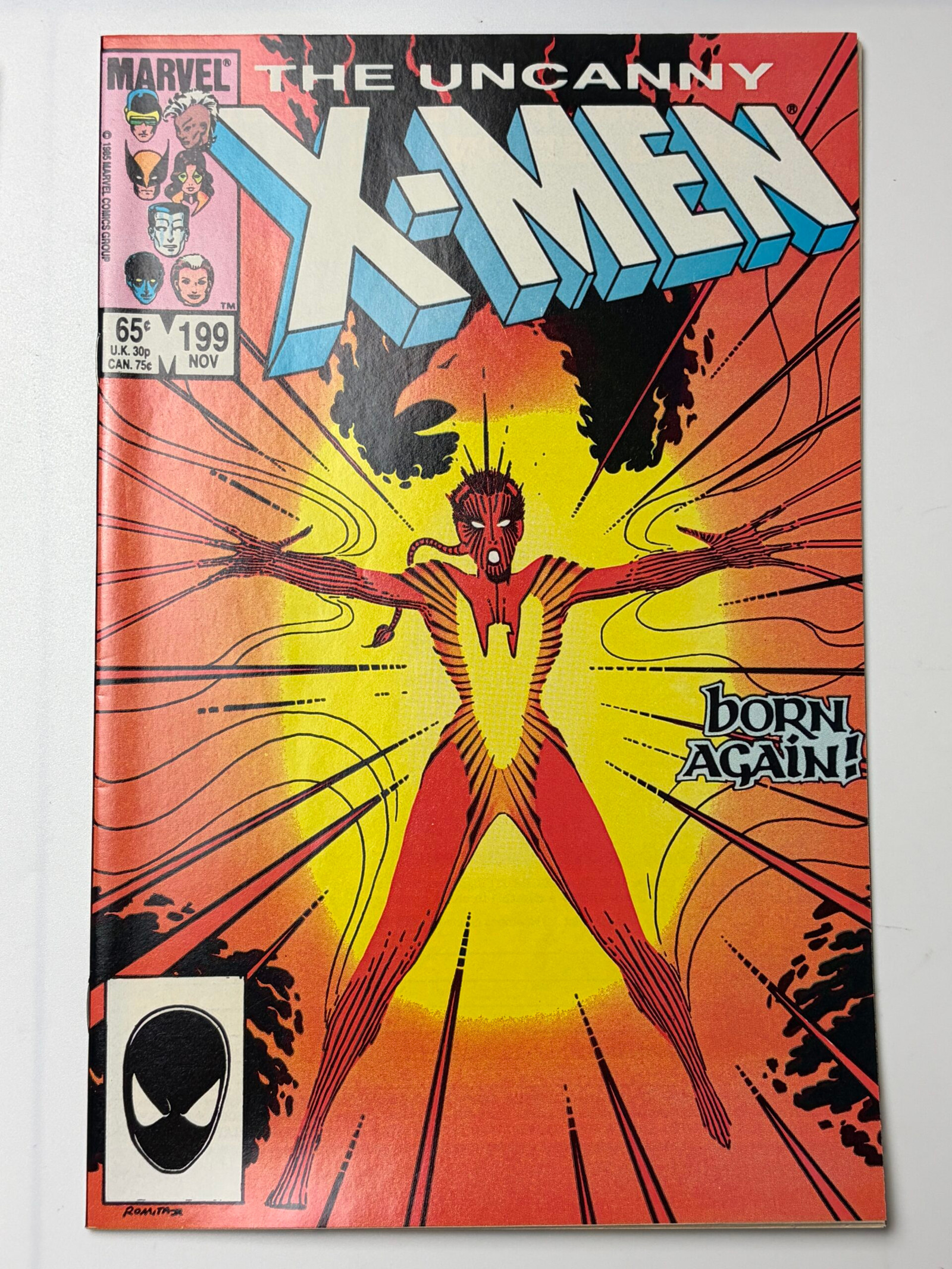 Uncanny X-Men #199 (1985) 1st app. Phoenix (Rachel Summers)