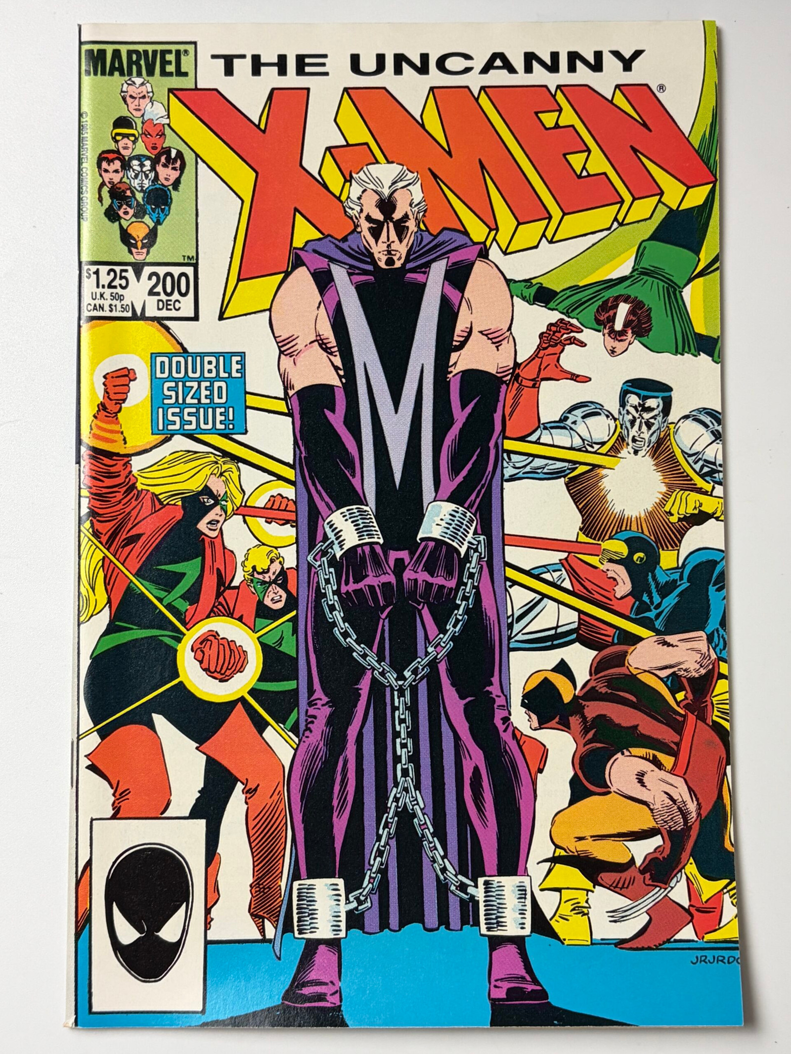 Uncanny X-Men #200 (1985) Magneto becomes headmaster of Xavier’s Academy, 1st team app. Fenris