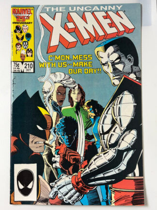 Uncanny X-Men #210 (1986) 1st cameo team app. The Marauders