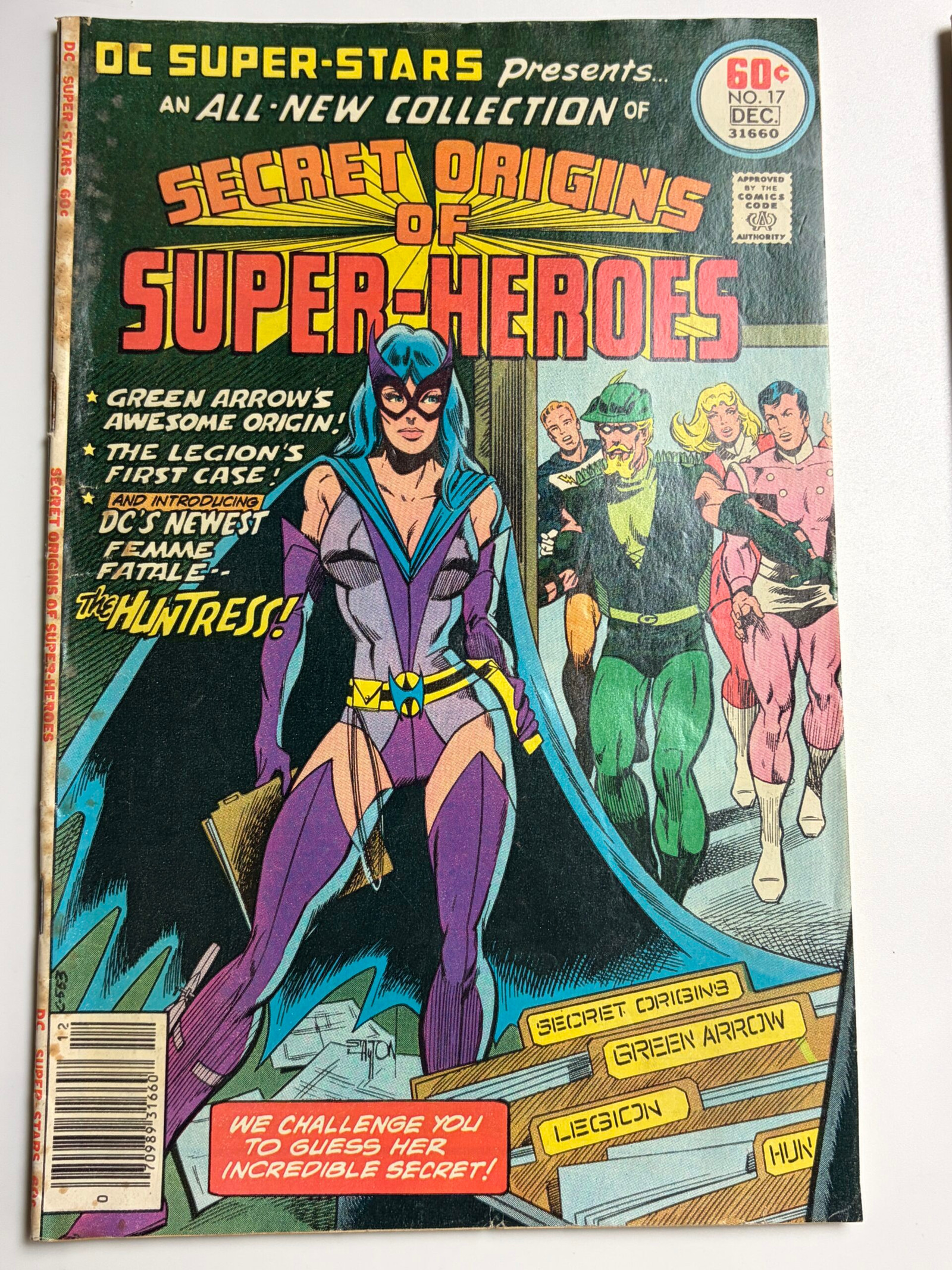 DC Super-Stars #17 (1977) 1st app. of Huntress