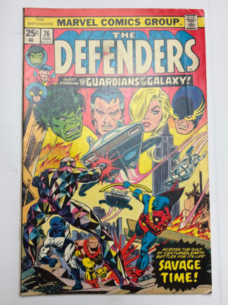 Defenders #26 (1975) Origin of Vance Astro