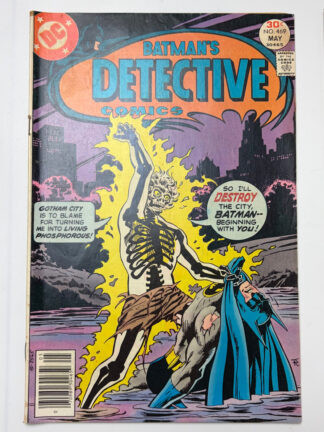 Detective Comics #469 (1977) 1st app. Dr. Phosphorus, 1st app. Rupert Thorne