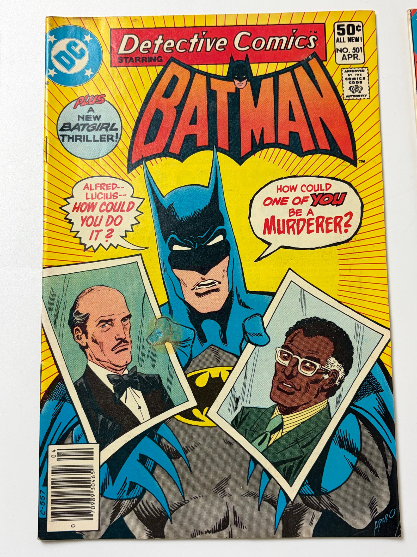 Detective Comics #501 (1981) 1st app. Julia Remarque (Julia Pennyworth)