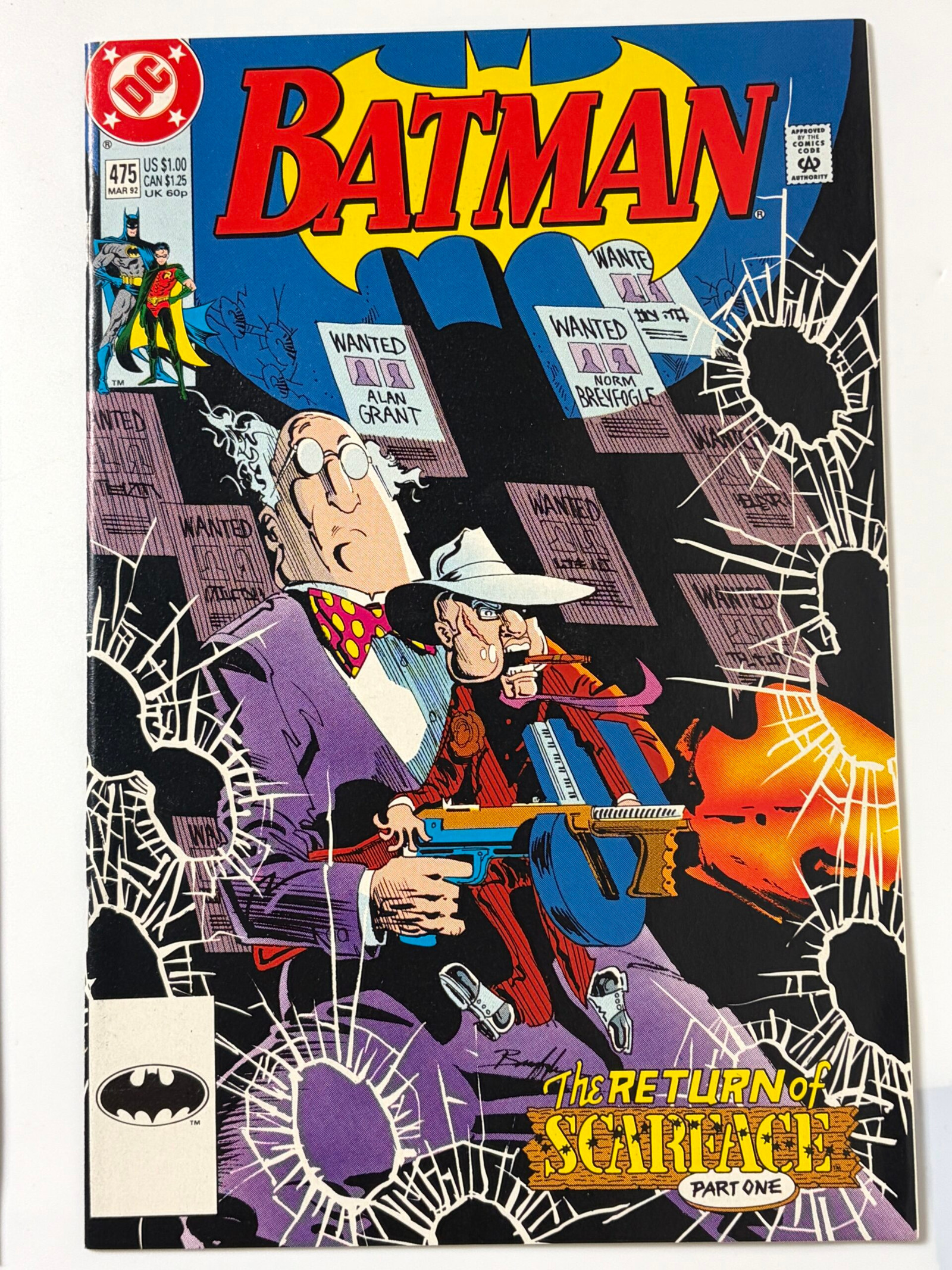 Batman #475 (1992) 1st app. Renee Montoya