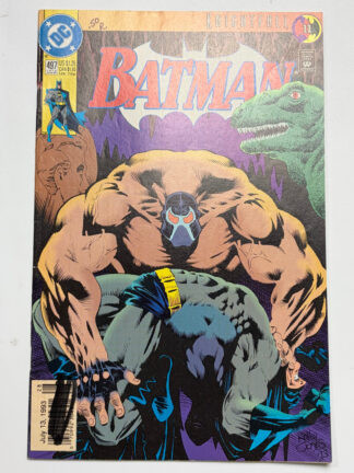 Batman #497 (1993) Bane breaks Batman's back