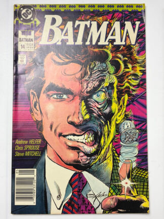 Batman Annual #14 (1990) Origin of Two-Face (Harvey Dent) retold