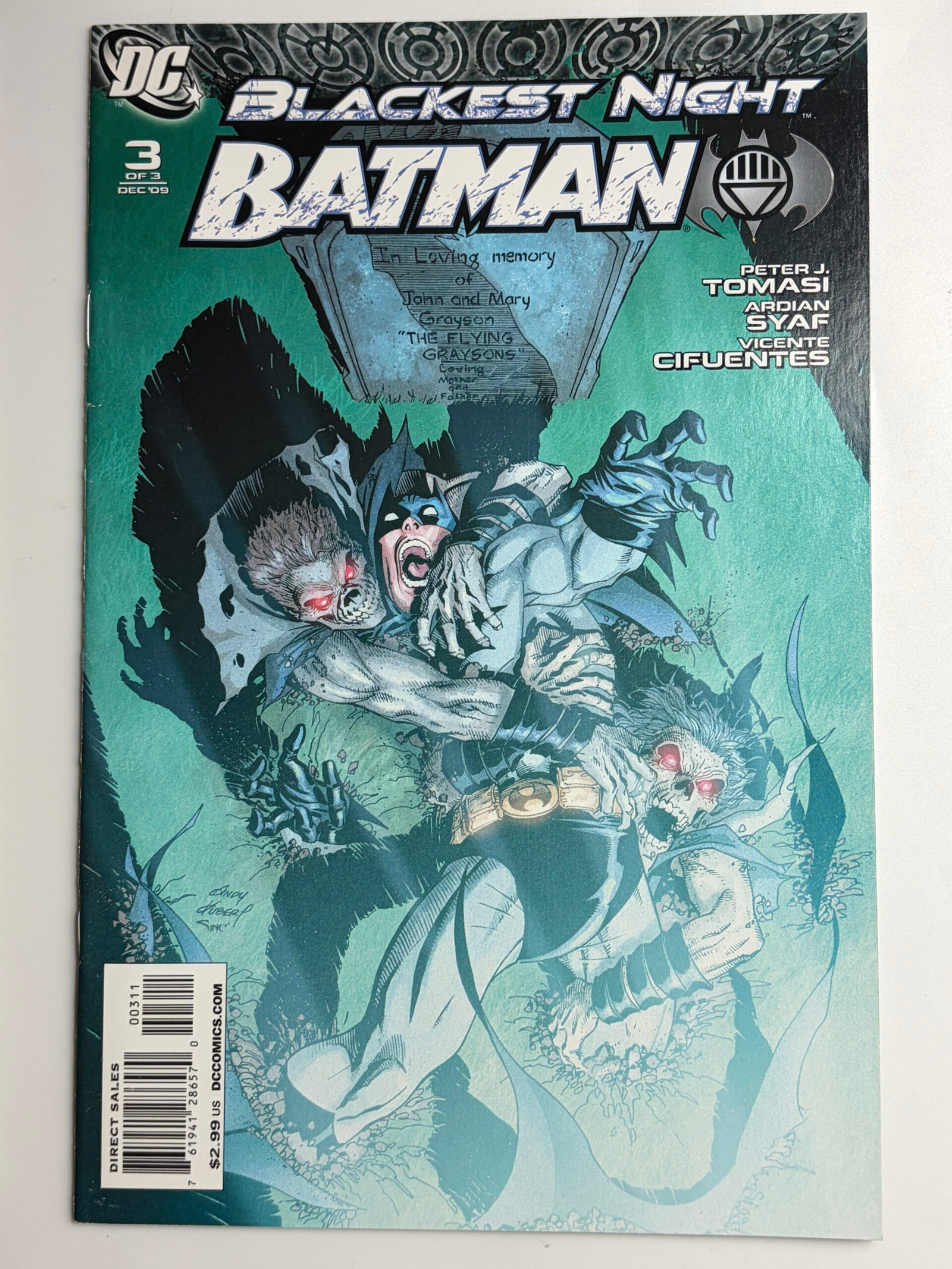 Blackest Night: Batman #3 (2009)