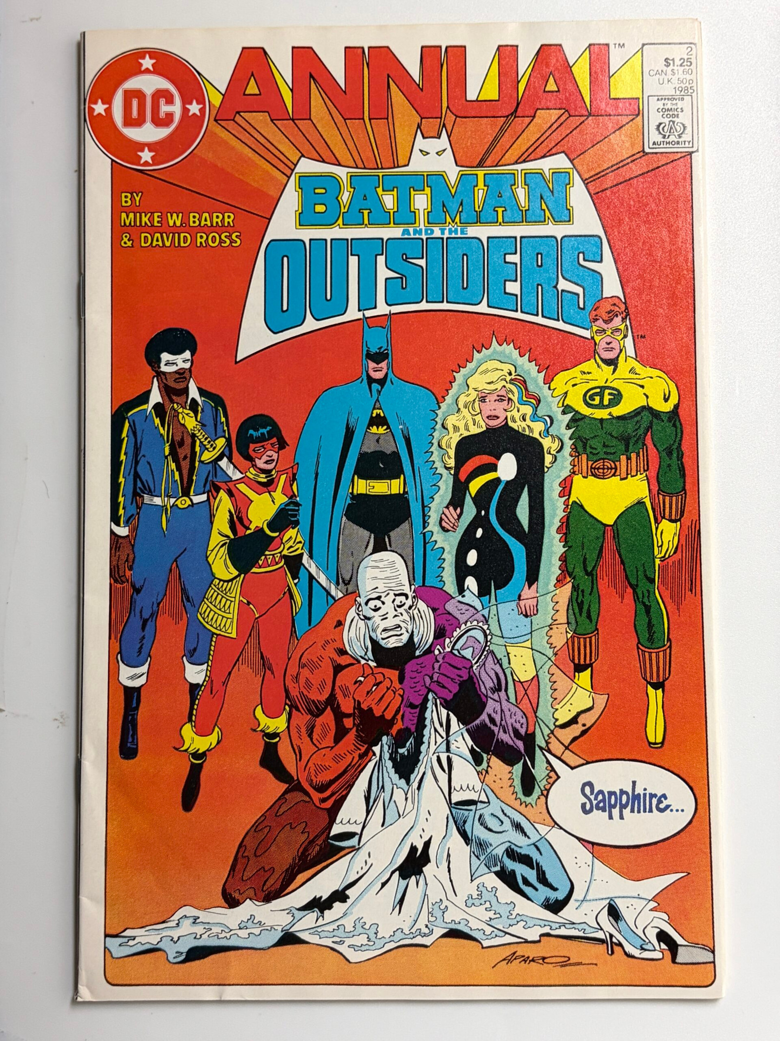 Batman and the Outsiders Annual #2 (1985)